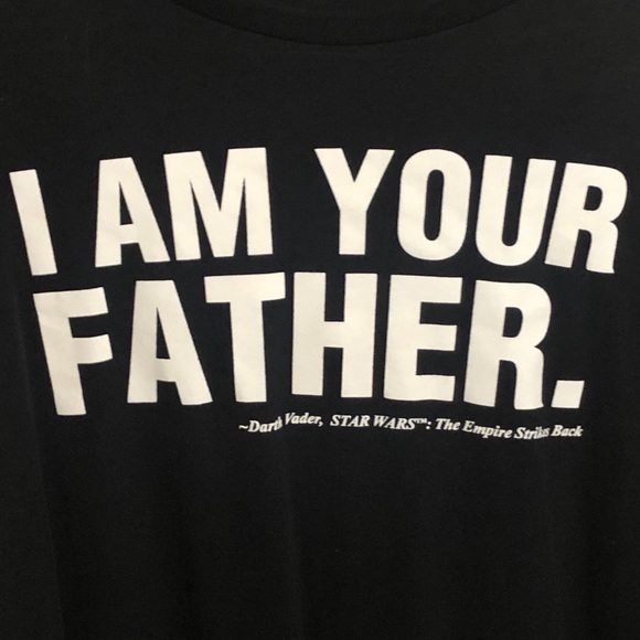Star Wars “I Am Your Father” T-Shirt Sz XL - Picture 2 of 4